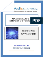 Agenda-VLSI Advanced Training