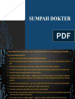 SUMPAH DOKTER