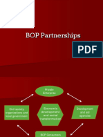 BOP Partnerships: Private Enterprise, NGOs and Development Agencies