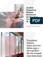 Slide Kuliah Dr. Angkasa Analisis Penegakan Hukum Kesehatan Berdasarkan Teori Lawrence M. Friedman