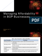 MBOPC Session 9 Pricing