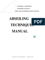 ABSEILING Techniques Manual