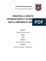 Efecto fotoeléctrico y su relación con la mecánica cuántica