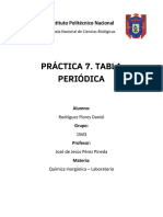 Práctica Tabla Periódica