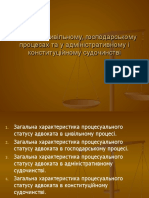 Адвокат у цивільному, господарському, адміністративному та конституційному