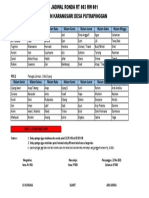 Jadwal Ronda RT 003 F4 Pix2