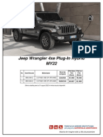 Fisa Jeep Wrangler 4xe Plug in Hybrid MY22