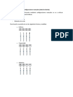 Parametrizacion - Configuraciones Manuales