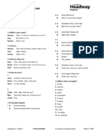 Audioscript Full - Student Book - Workbook 5th Edition