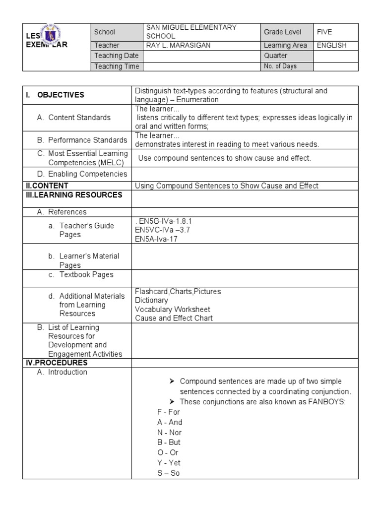cot-2021-english-lp-compound-sentence-cause-and-effect-pdf-learning