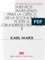 Marx,Karl Grundrisse Vol-1