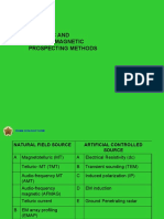 Electric and Electromagnetic Prospecting Methods (UGM)