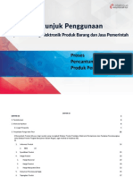 Petunjuk Penggunaan Aplikasi - Pencantuman Dan Penambahan Produk (Penyedia)