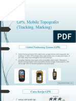 GPS, Mobile Topografer (Tracking, Marking