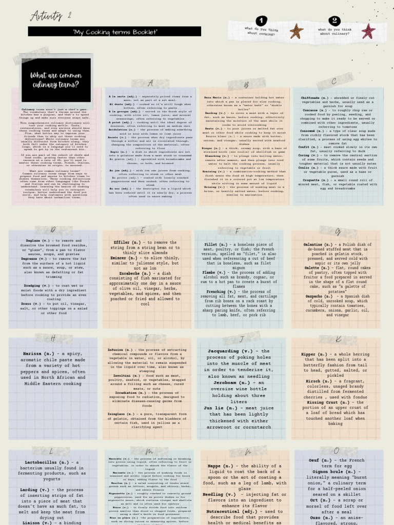 cooking booklet PDF Foods Sauce