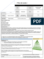 Plan de Lectie - Corbu Dumitru - L4