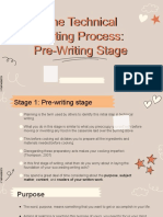 Module 3 Pre Writing Stage