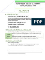 Filipino 1 Module 4 5