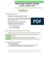 Filipino 1 Module 6