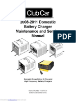 2008-2011 Domestic Battery Charger Maintenance and Service Manual