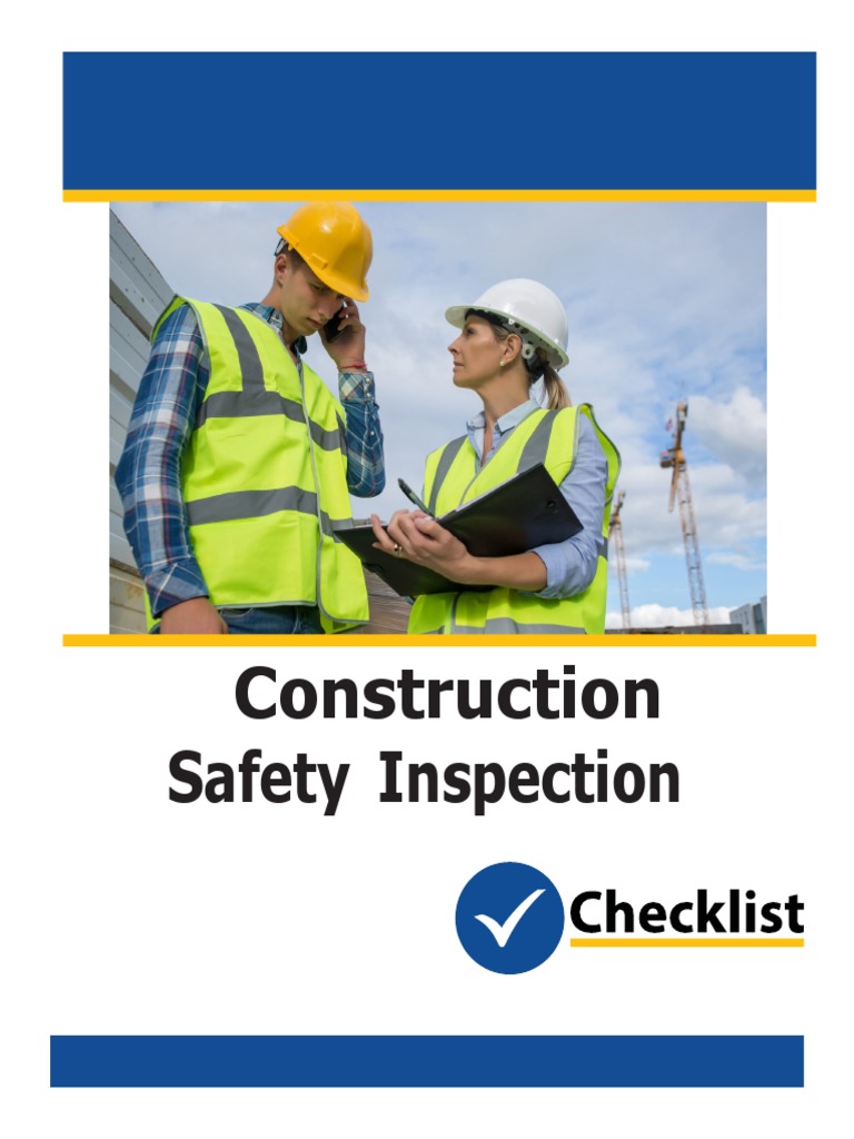 Construction Audit Checklist Pdf Personal Protective Equipment