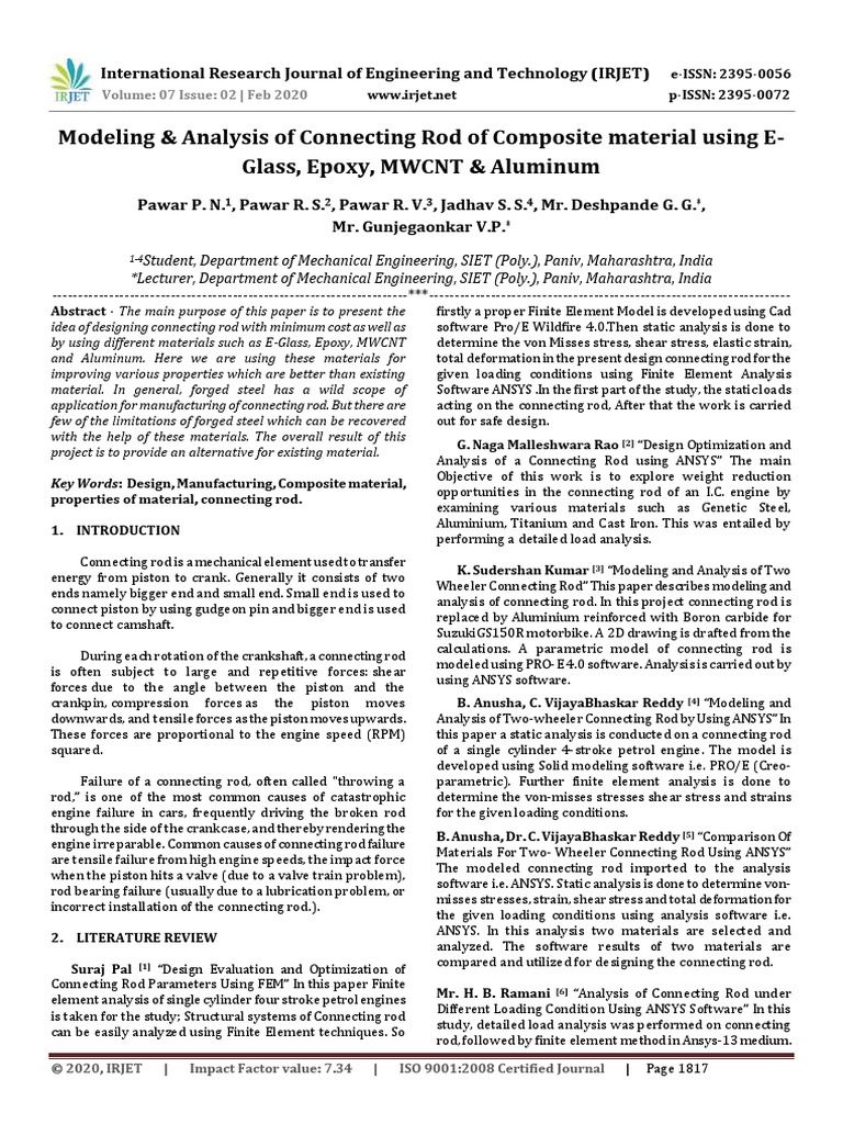 International Research Journal of Engineering and Technology (IRJET) | PDF