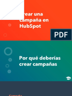 Lección 05 - Diapositivas - Crear Una Campaña en HubSpot