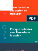Lección 08 - Diapositivas - Crear Llamadas A La Acción en HubSpot
