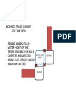 truss section CORNER PROPOSAL