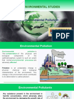 Environmental Pollution Unit: Causes and Types