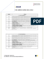 libros texto 2011-2012
