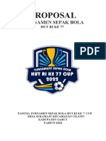 Proposal - Turnamen - Sepak - Bola - Hut - Ri - 77 New