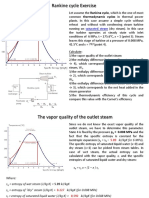 Rankine Cycle Example