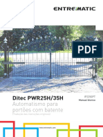 Manual Tecnico Promatic by Ditec PWR25H-35H IP2250PT
