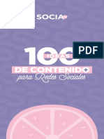 100IdeasDeContenido SOCIAmx