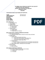 Sistematika Penulisan SUP-2022