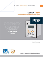 CSENEX I 150 Catalogue