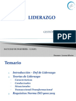 Liderazgo y Política de La Calidad