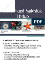 Materi 2 Klasifikasi Makhluk Hidup