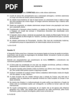 GEOGRAFIA - Questões de Vestibular (UFSC-1998-2011)