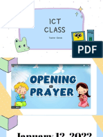 ICT Class: Teacher Glenda