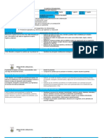 Planificación mensual de Ciencias Naturales