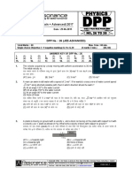 Class XI Physics DPP Set (10) - Kinematics - NLM