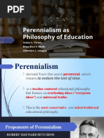 Understanding Perennialism in Education | PDF | Philosophy Of Education ...