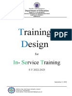 District Training Design 2021