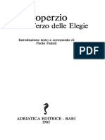 Paolo Fedeli - Properzio_ Il Libro Terzo Delle Elegie-Adriatica (1985)