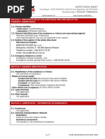 SAFETY DATA SHEET TECSEL ADHESIVE - Rev 01