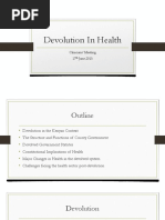 Devolution in Health-Kenya-Esbon - Gakuu