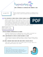 El Movimiento Regular y Coordinado de Nuestro Cuerpo Nos Indica Que Estamos Saludables