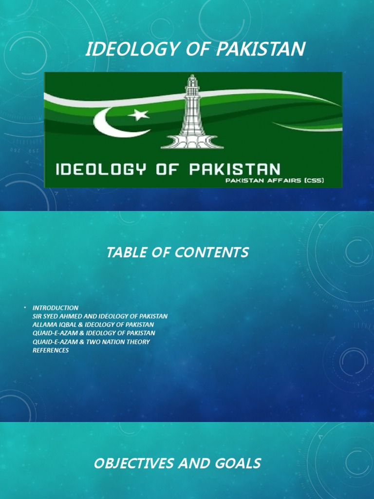 Ideology of Pakistan Explained | PDF | Two Nation Theory | Pakistan